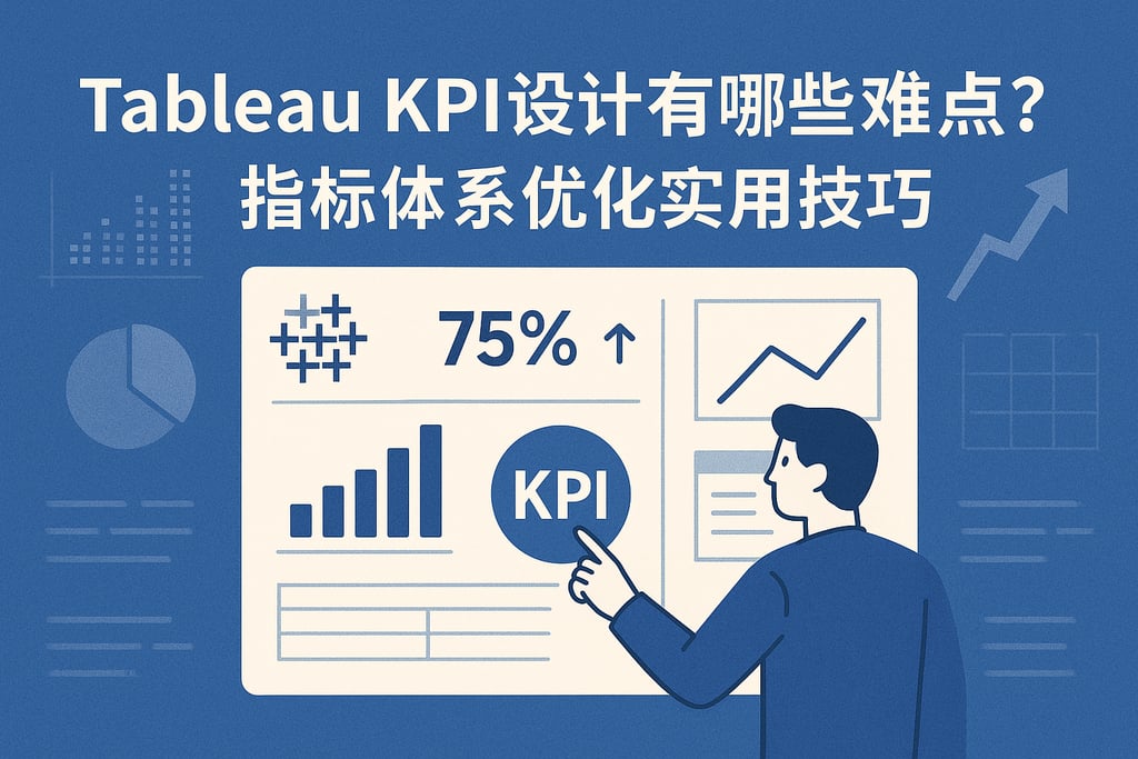 Tableau KPI设计有哪些难点？指标体系优化实用技巧